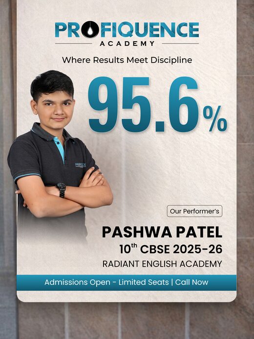 Profiquence Academy Class 10 CBSE topper 2025-26