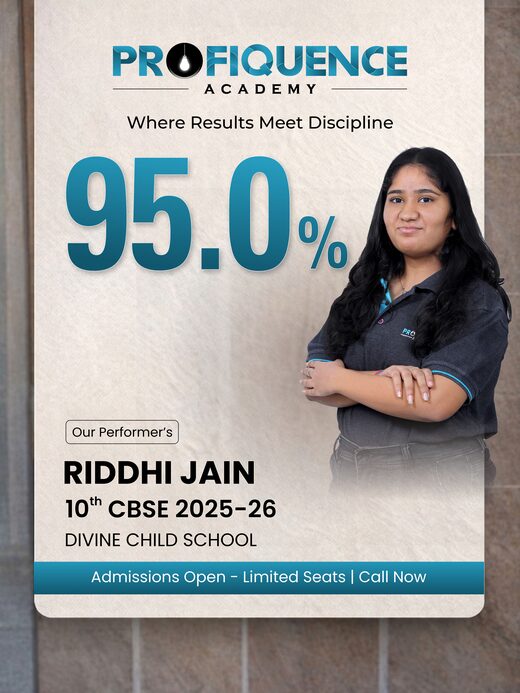 Profiquence Academy Class 10 CBSE topper 2025-26