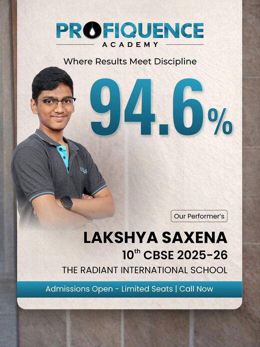 Profiquence Academy Class 10 CBSE topper 2025-26