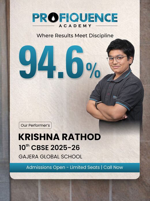 Profiquence Academy Class 10 CBSE topper 2025-26