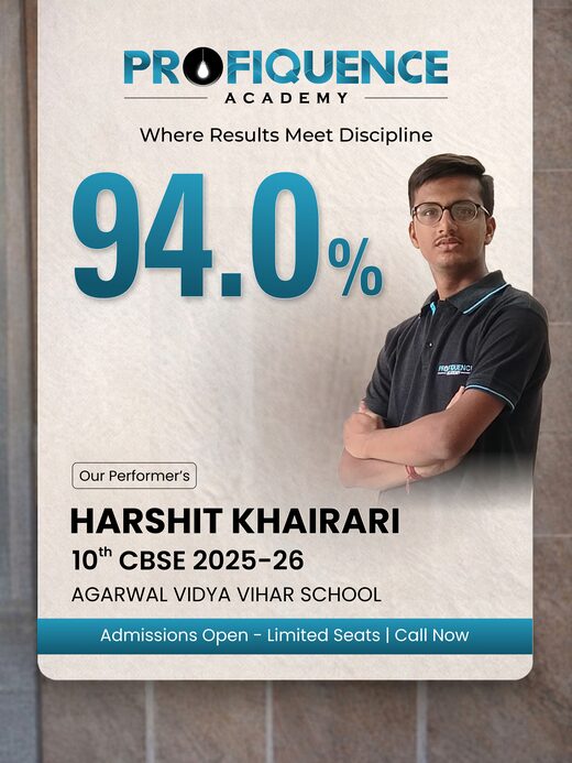 Profiquence Academy Class 10 CBSE topper 2025-26