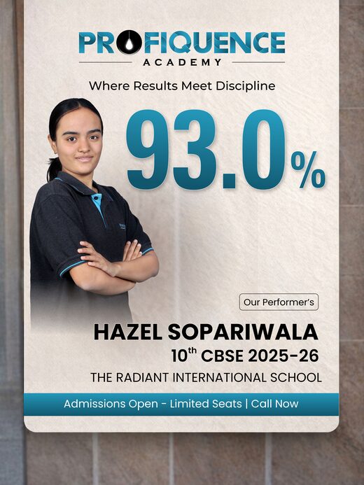 Profiquence Academy Class 10 CBSE topper 2025-26