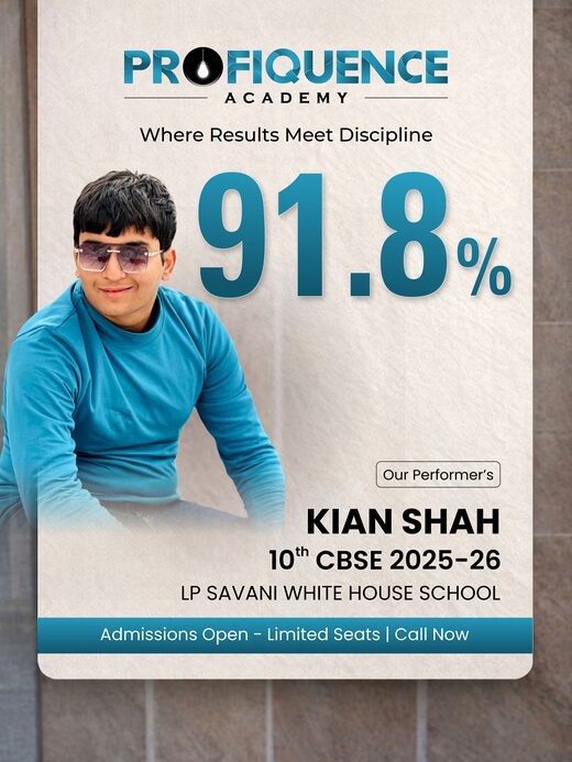 Profiquence Academy Class 10 CBSE topper 2025-26