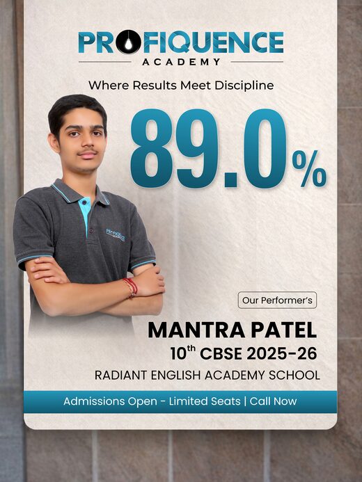 Profiquence Academy Class 10 CBSE topper 2025-26