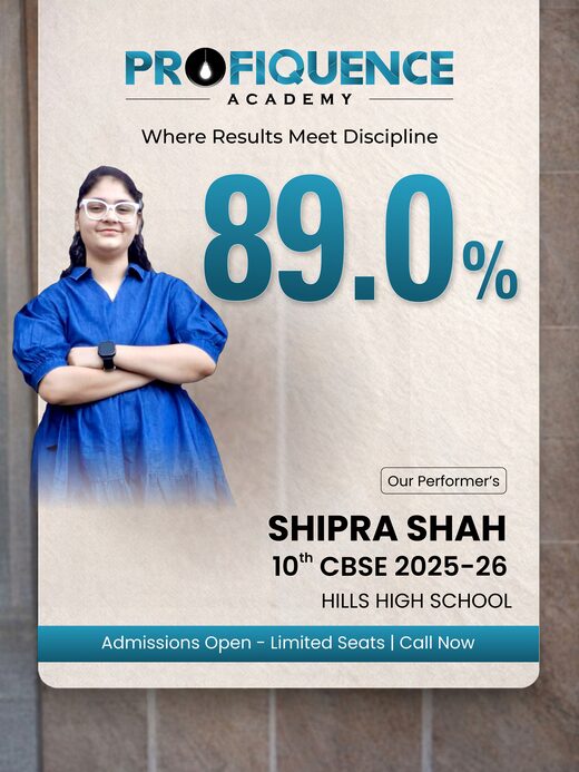 Profiquence Academy Class 10 CBSE topper 2025-26