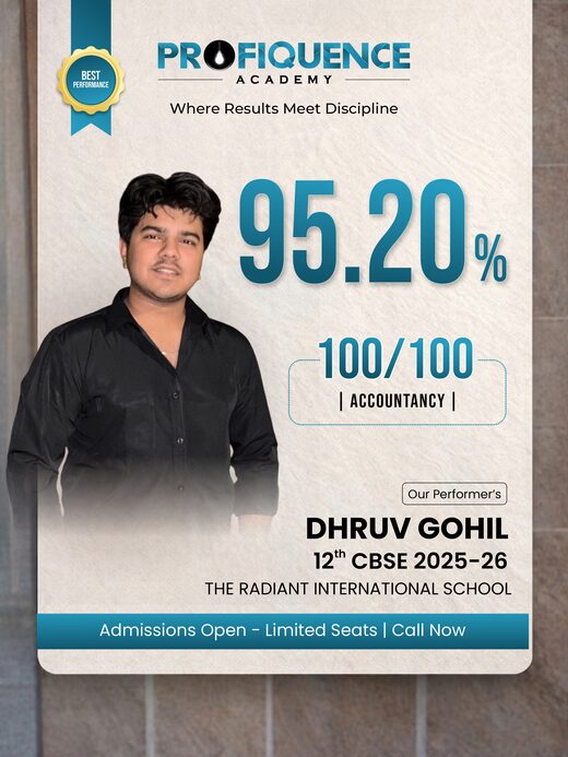 Profiquence Academy Class 12 CBSE topper 2025-26