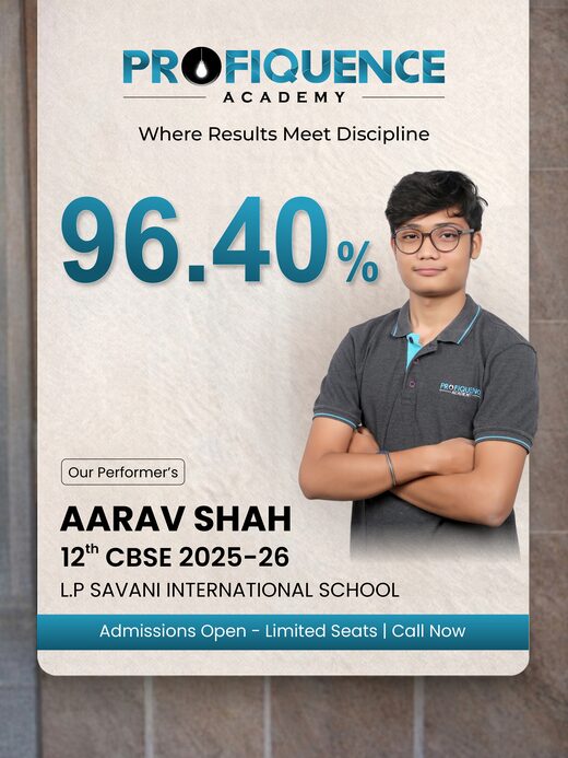 Profiquence Academy Class 12 CBSE topper 2025-26