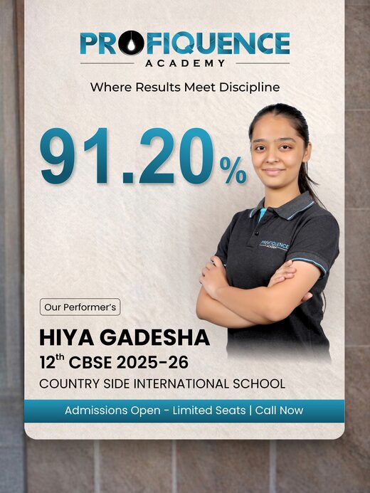 Profiquence Academy Class 12 CBSE topper 2025-26