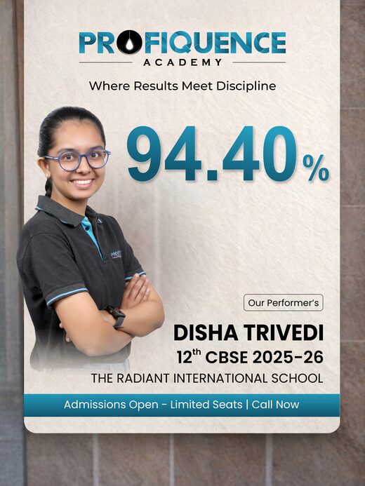 Profiquence Academy Class 12 CBSE topper 2025-26