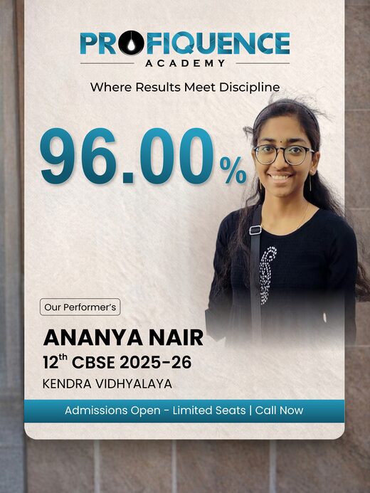 Profiquence Academy Class 12 CBSE topper 2025-26